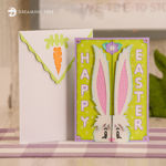 Happy Easter Bunny Gatefold Card