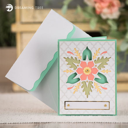 Floral Card SVG