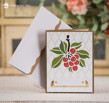 Cherry Greeting Card