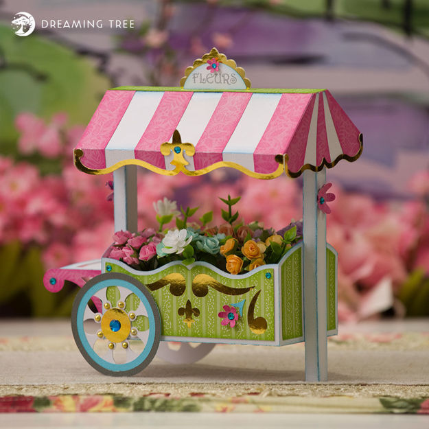 Download Dreaming Tree Flower Cart Svg