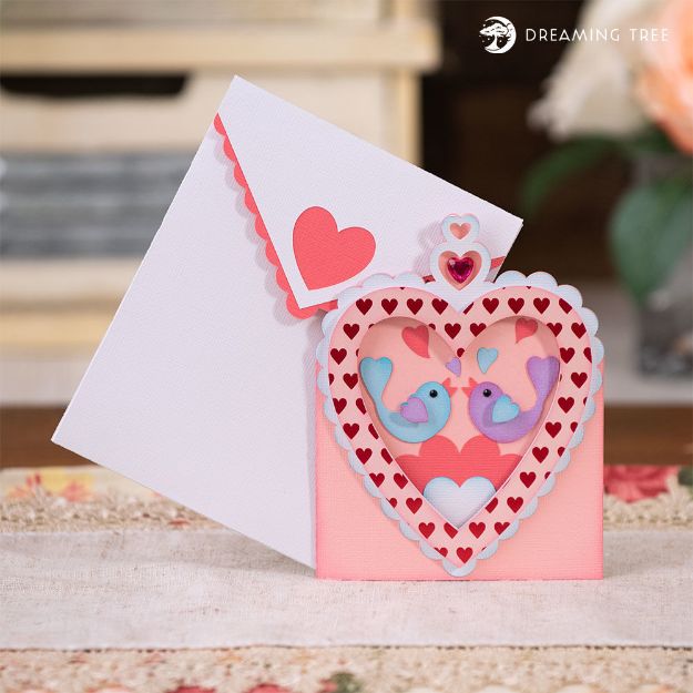 Cute Valentine's Birdie Card