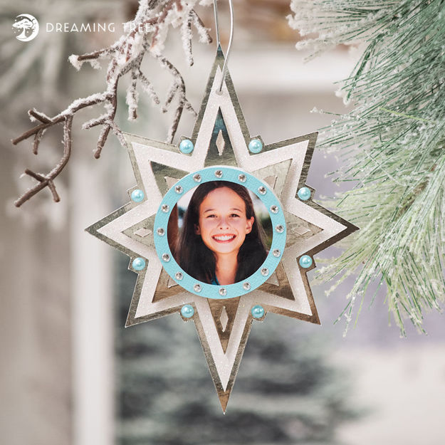 Star Photo Ornament (Free SVG)