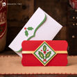 Holly Cash & Gift Card Holder (Free SVG)
