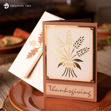 Thanksgiving Wishes Greeting Card