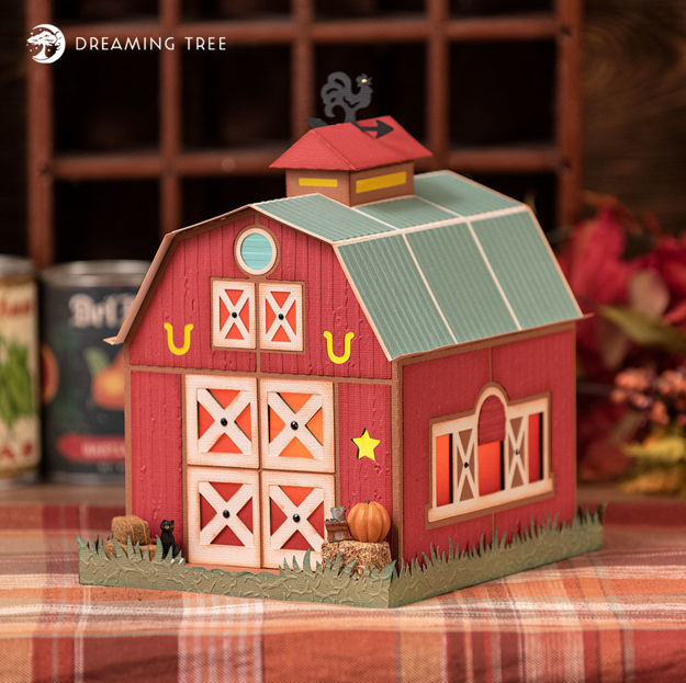 Red Barn Luminary