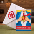Super Dad Happy Father's Day Card