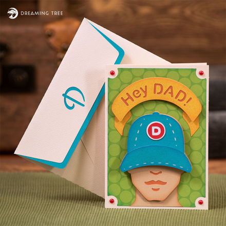 Baseball Cap Card SVG
