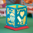Hot Air Balloon Tea Light (Free SVG)