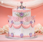 Princess Party Cake Gift Box