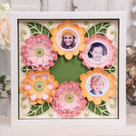 Mother's Day Floral Photo Holder Paper Sculpture