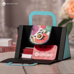Fancy Floral Handbag Purse Gift Box