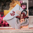 Juliet Lady Hat Greeting Card