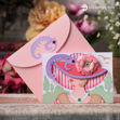 Rosey Lady Hat Greeting Card