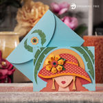 Sunny Lady Hat Greeting Card