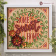 Sweet Home Paper Sculpture Wall Decor