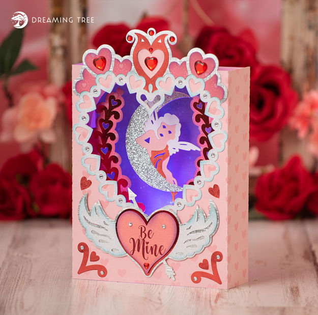 Be Mine Paperscape Card