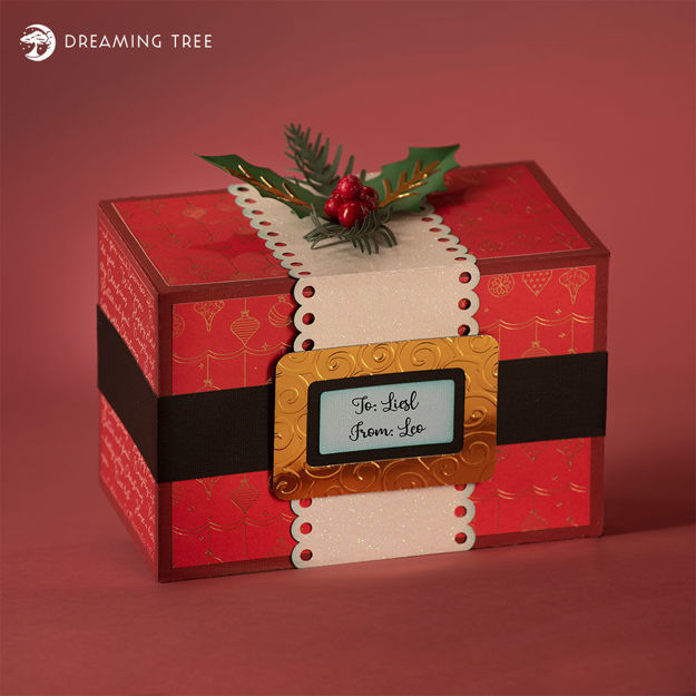 Download Dreaming Tree Ho Ho Ho Gift Box Svg