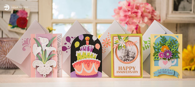 Download Quick And Easy Occasion Cards Svg Bundle Svg Files For Cricut And Silhouette 3dsvg Com