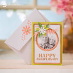 Happy Anniversary Floral Greeting Card