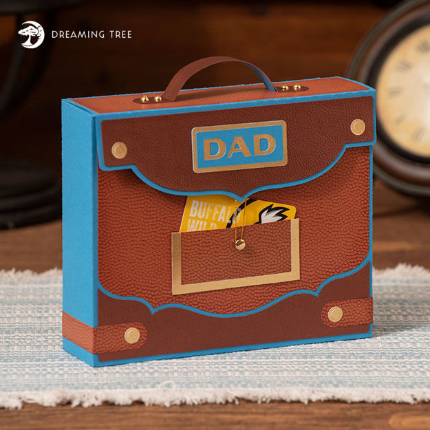 Briefcase Gift Box SVG