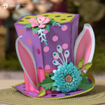 Mad Hatter Gift Box Bunny Ears