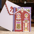 Victorian House Gatefold Card