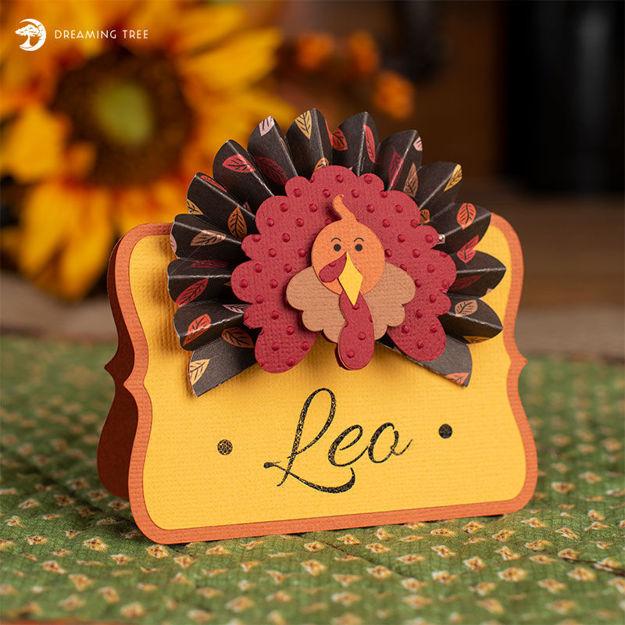 Free Thanksgiving Turkey Place Card