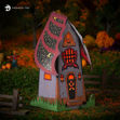 Halloween Haunted House Luminary