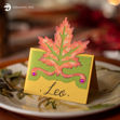 Autumn Leaf Place Card (Free SVG)