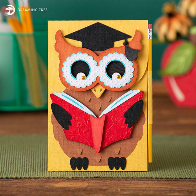 Wise Owl Writing Pad Holder