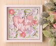 Floral Heart Mom Mum Paper Sculpture