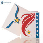 American Eagle Pop Up Card