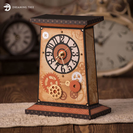 Steampunk Tick Tock Clock Great For Father's Day