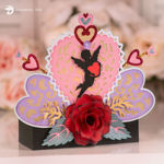Valentine's Day Cupid Heart Luminary