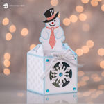 Snowman Snowflake Ornament Gift Box