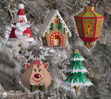 Merry Christmas Ornaments SVG Bundle