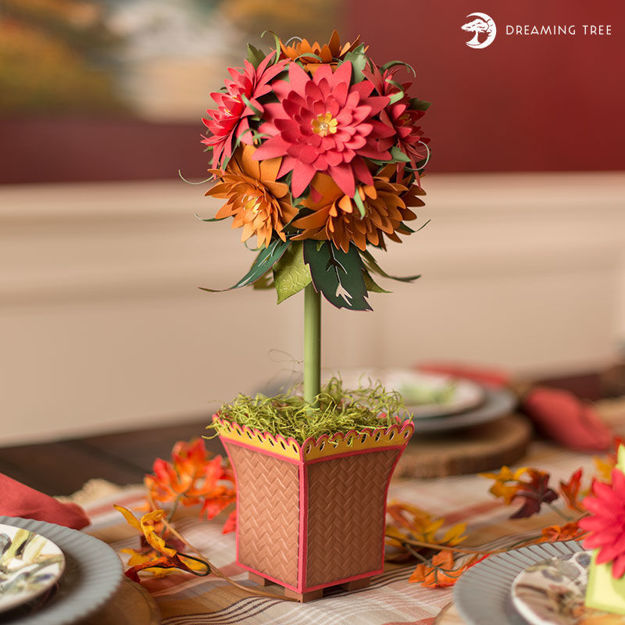 Thanksgiving Home Decor Topiary