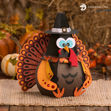 Googly Gobbler Thanksgiving Turkey Treat Box With Pilgrim Hat