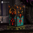 Halloween Cat Lantern Luminary