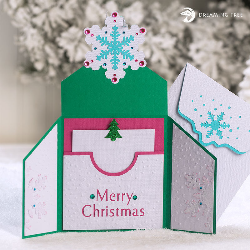 Christmas Card Photo Holder SVG  SVG Files For Cricut and Silhouette