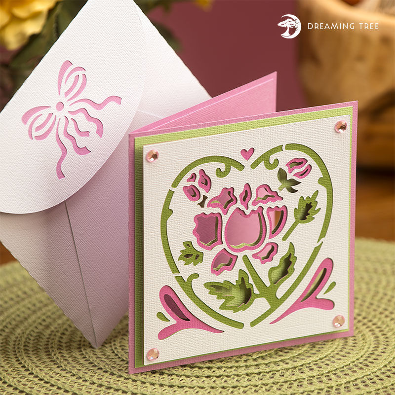 Lovely Layered Cards SVG Bundle - SVG Files For Cricut and Silhouette ...