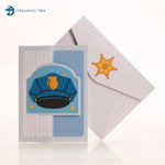 Police Flip Card SVG