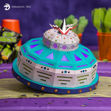 Flying Saucer Cupcake Holder