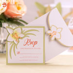 Orchid RSVP Card