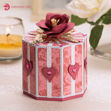 Valentine Rose And Heart Gift Box
