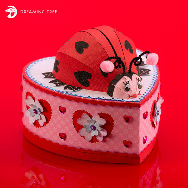 Love Bug Valentine Mailbox Lady Bug Lady Bird