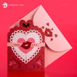 Valentine Gatefold Greeting Card