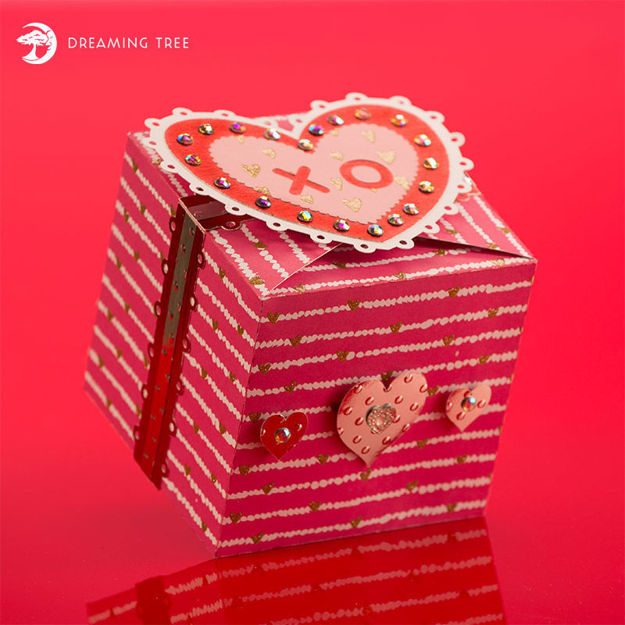 Valentine Candy Cookie Box