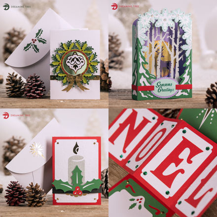 Charming Christmas Cards SVG Bundle