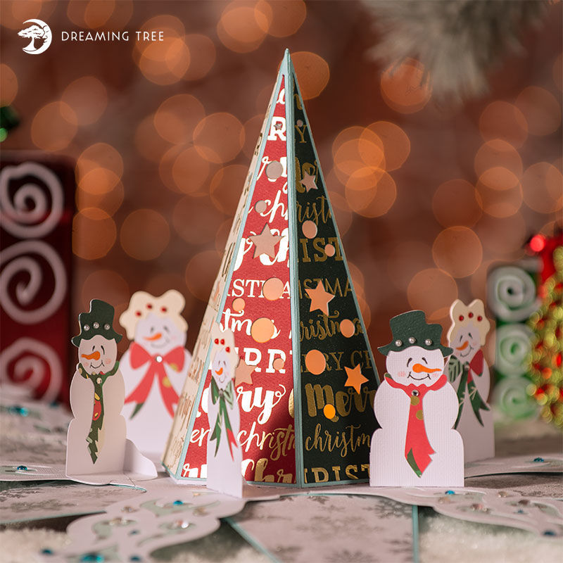 Christmas Explosion Box SVG SVG Files For Cricut and Silhouette